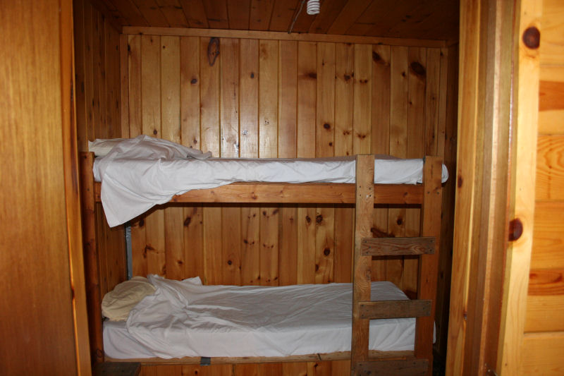 Cabin 4 sleeping
