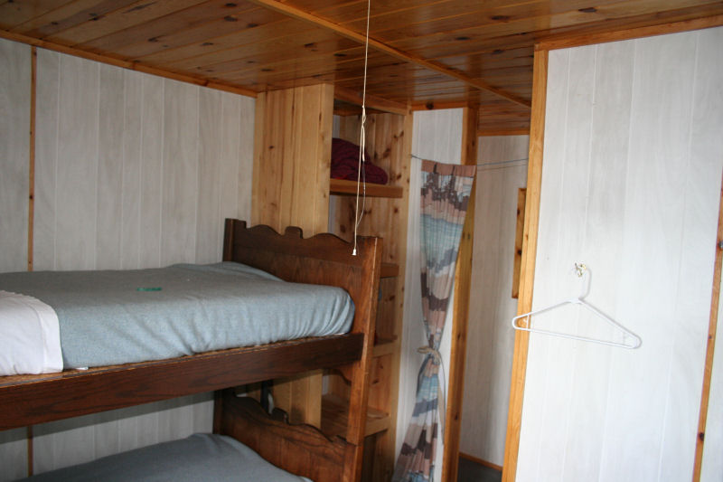 Cabin 5 sleeping