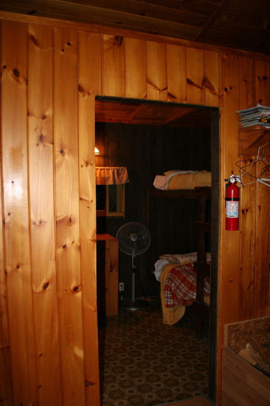 Cabin 8 sleeping