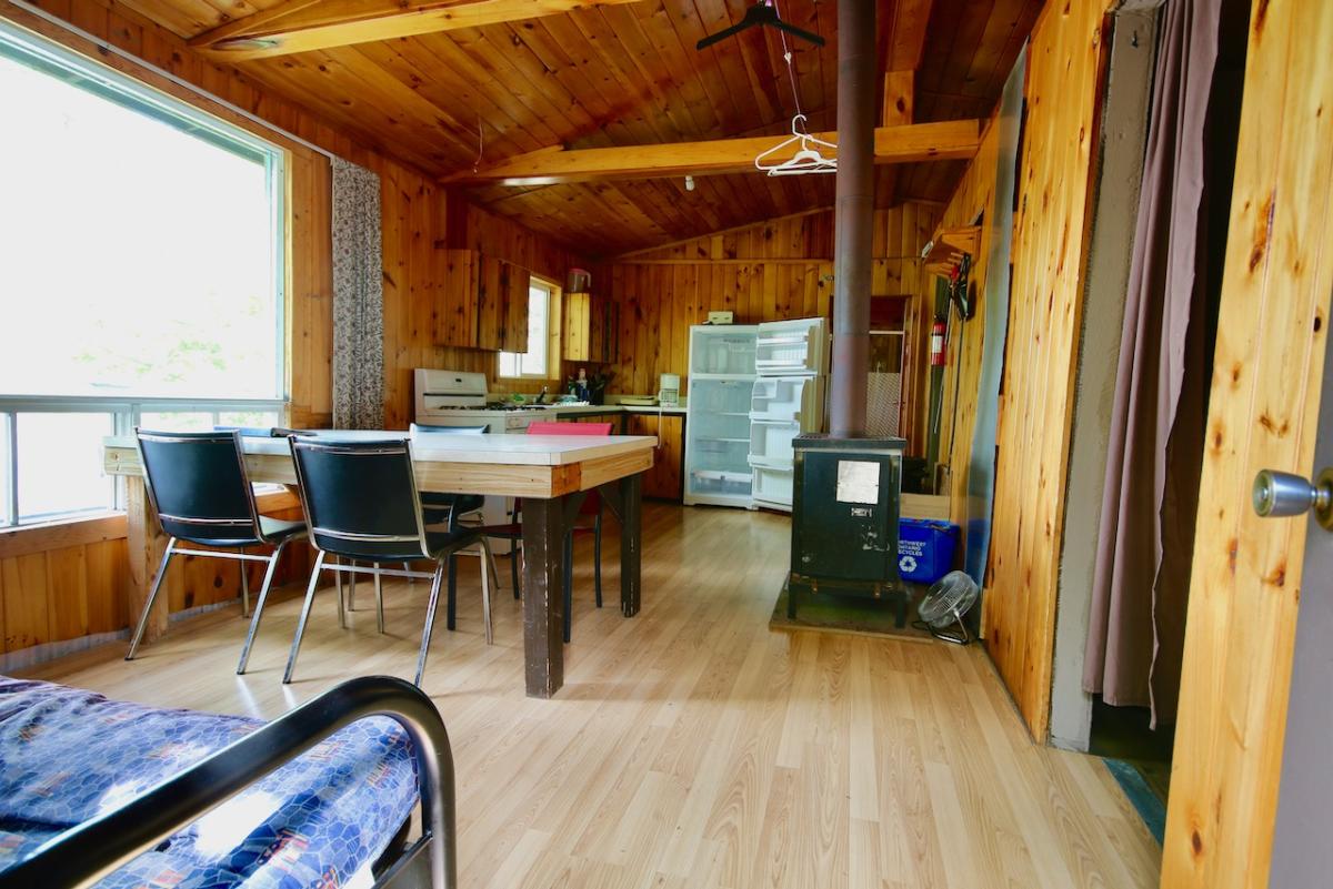 Cabin 8 living area