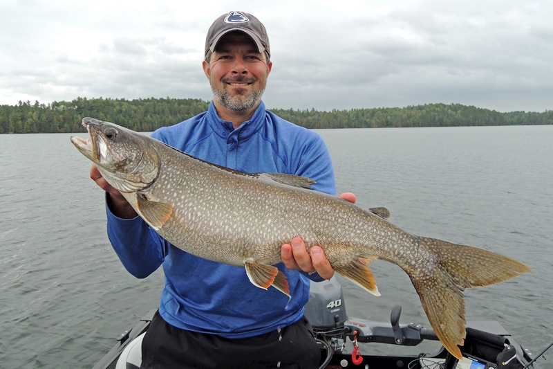 ontario lake trout fishing