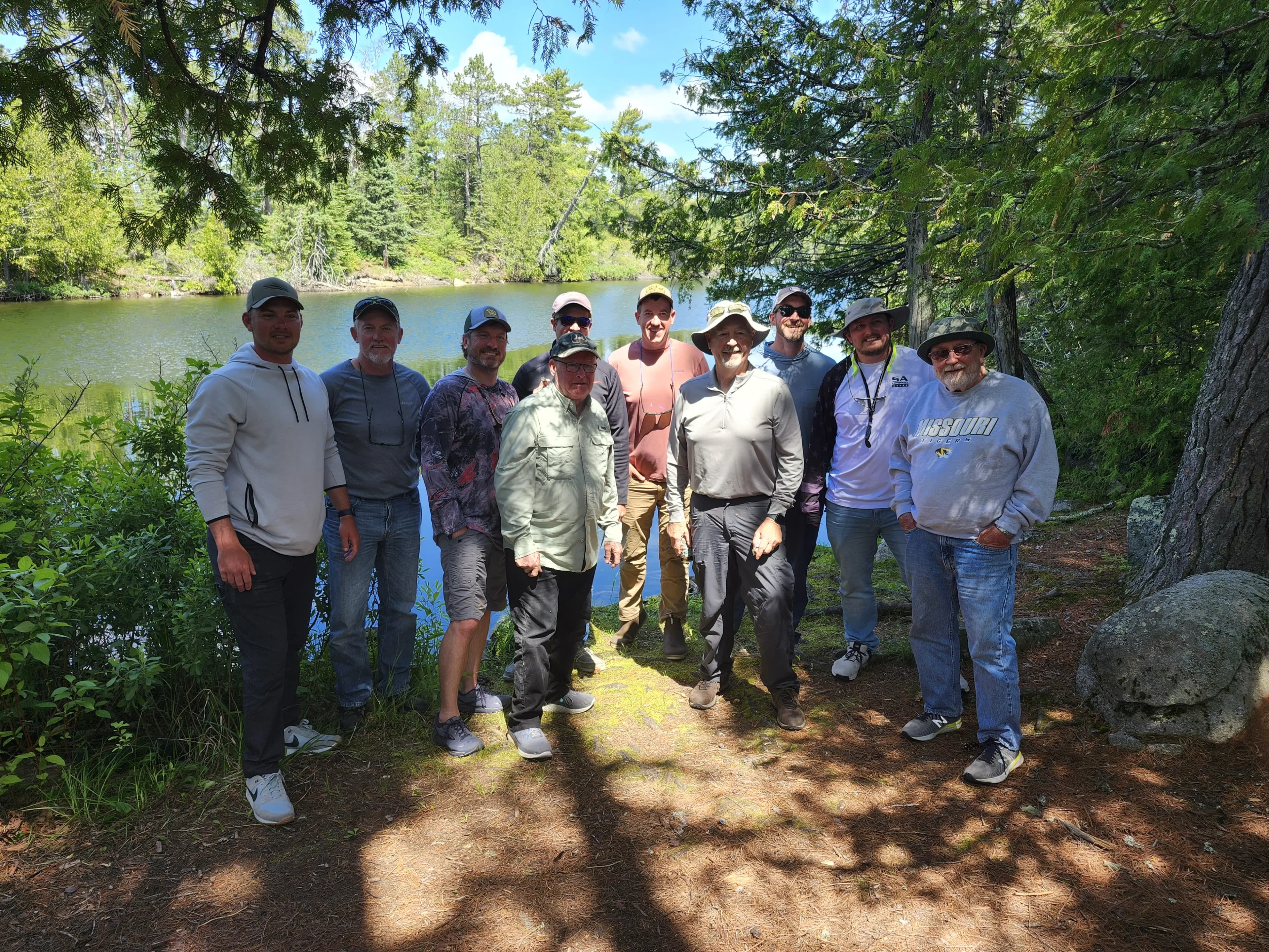 Group at Pipestone Lodge